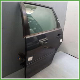 Porta Portiera Sportello Posteriore Sinistra SX GRIGIO SCURO F8 C7V VOLKSWAGEN POLO 9N Berlina 2001 2005 Originale Usato