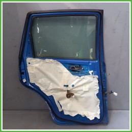 Porta Portiera Sportello Posteriore Sinistra SX BLU CHEVROLET (DAEWOO) AVEO T250 Berlina 2008 2012 Originale Usato