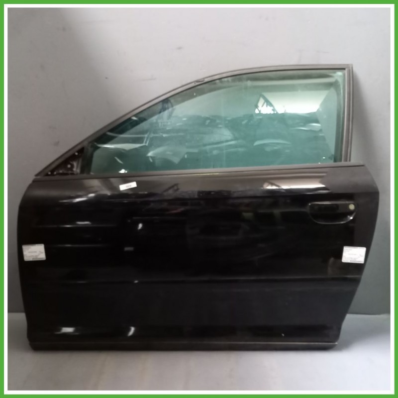 Porta Portiera Sportello Anteriore Sinistra SX NERO AUDI A3 8P Berlina 2003 2010 Originale Usato