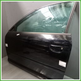 Porta Portiera Sportello Anteriore Sinistra SX NERO AUDI A3 8P Berlina 2003 2010 Originale Usato
