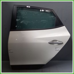 Porta Portiera Sportello Posteriore Sinistra SX BIANCO CREAMY WHITE TCW HYUNDAI ix35 SUV 2010 2013 Originale Usato