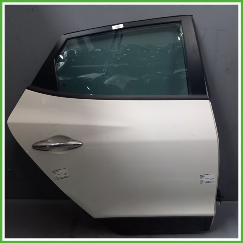 Porta Portiera Sportello Posteriore Destra DX BIANCO CREAMY WHITE TCW HYUNDAI ix35 SUV 2010 2013 Originale Usato