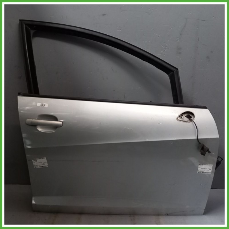 Porta Portiera Sportello Anteriore Destra DX GRIGIO SEAT IBIZA 6J Berlina 2008 2013 Originale Usato