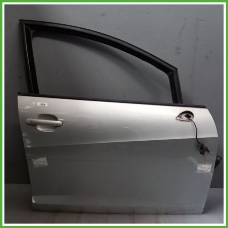 Porta Portiera Sportello Anteriore Destra DX GRIGIO SEAT IBIZA 6J Berlina 2008 2013 Originale Usato