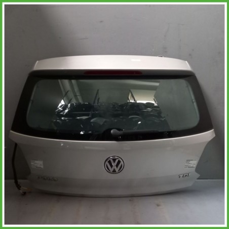 Portellone Bagagliaio Cofano Baule Posteriore VOLKSWAGEN POLO 6R 2009 2012 GRIGIO CHIARO 8E A7W Berlina Originale Usato
