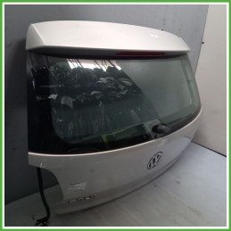 Portellone Bagagliaio Cofano Baule Posteriore VOLKSWAGEN POLO 6R 2009 2012 GRIGIO CHIARO 8E A7W Berlina Originale Usato