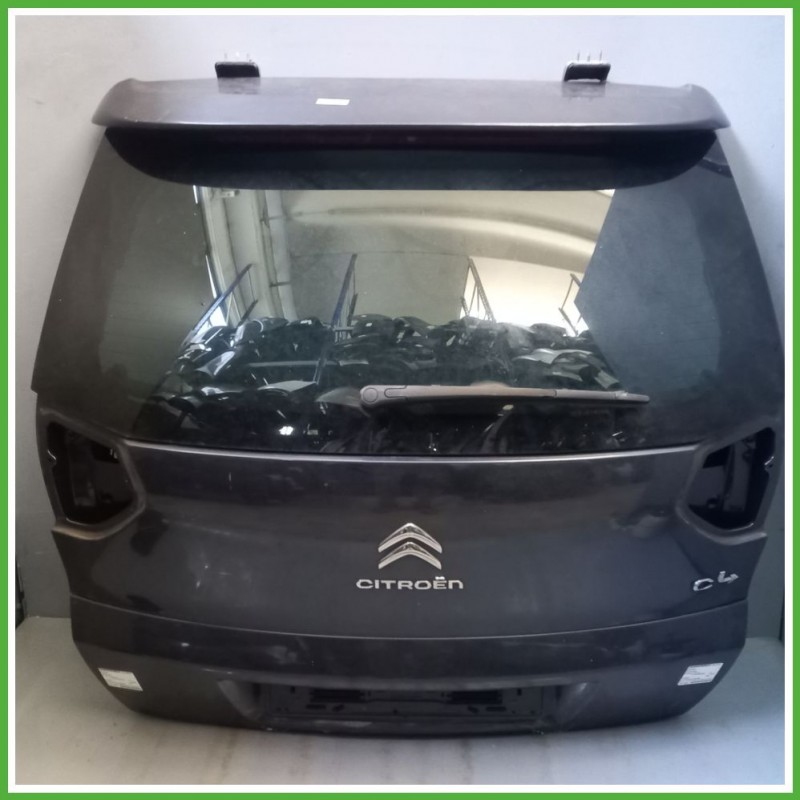 Portellone Bagagliaio Cofano Baule Posteriore CITROEN C4 PICASSO 2006 2013 BLU SCURO KEN ICARE Monovolume Originale Usato