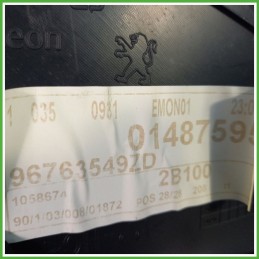 Rivestimento Porta Posteriore Destro DX PEUGEOT 208 1.4 96763547ZD 2012 2015