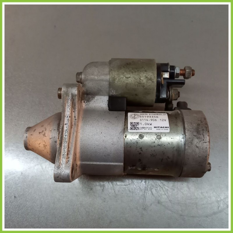 Motorino Avviamento HITACHI 12V 1.0Kw FIAT Grande Punto (2Y) 2005 S114.906 Usato