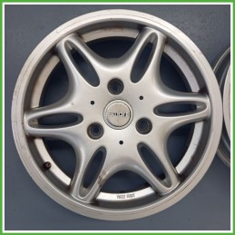 Cerchio Singolo in Lega SMART COUPE (C450) (dal 07/1998 al 01/2004) 15 pollici 15" 3.5J 3x112.5 ET 20.5 originale usato al pz