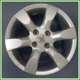 Cerchio Singolo in Lega PEUGEOT 307 (dal 04/2001 al 12/2006) 16 pollici 16" 6.5J 4x108 ET 31 originale usato al pz