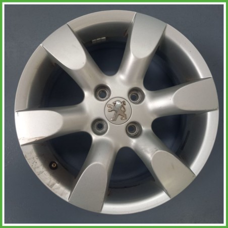 Cerchio Singolo in Lega PEUGEOT 307 (dal 04/2001 al 12/2006) 16 pollici 16" 6.5J 4x108 ET 31 originale usato al pz