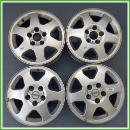 Cerchi in Lega OPEL ZAFIRA (T98) (dal 03/1999 al 12/2005) 15 pollici 15" 6.0J 5x110 ET 43 4pz originali usati