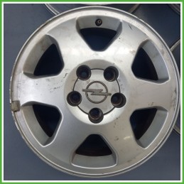 Cerchi in Lega OPEL ZAFIRA (T98) (dal 03/1999 al 12/2005) 15 pollici 15" 6.0J 5x110 ET 43 4pz originali usati