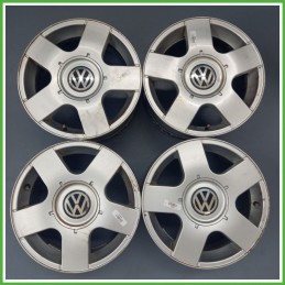 Cerchi in Lega VOLKSWAGEN GOLF (1J) (dal 09/1997 al 03/2006) 15 pollici 15" 7.0J 5x100 ET 38 4pz originali usati