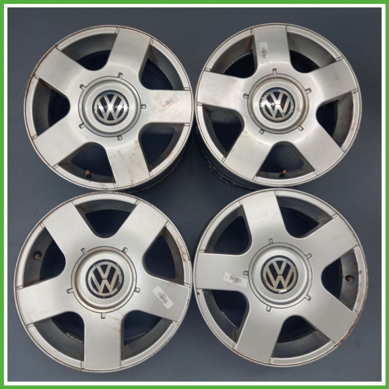 Cerchi in Lega VOLKSWAGEN GOLF (1J) (dal 09/1997 al 03/2006) 15 pollici 15" 7.0J 5x100 ET 38 4pz originali usati