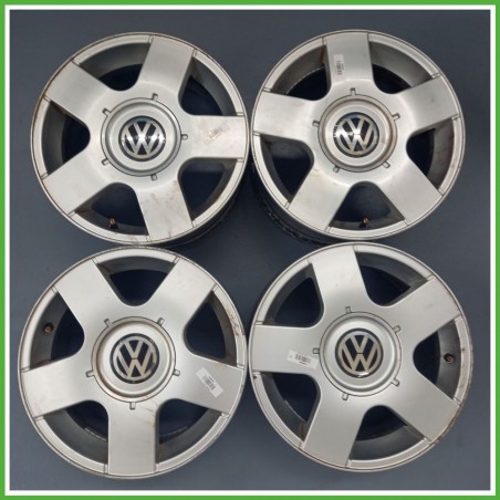 Cerchi in Lega VOLKSWAGEN GOLF (1J) (dal 09/1997 al 03/2006) 15 pollici 15" 7.0J 5x100 ET 38 4pz originali usati