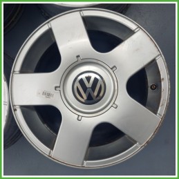 Cerchi in Lega VOLKSWAGEN GOLF (1J) (dal 09/1997 al 03/2006) 15 pollici 15" 7.0J 5x100 ET 38 4pz originali usati