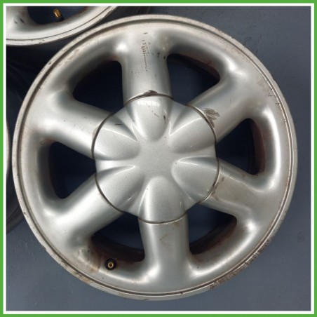 Cerchio Singolo in Lega RENAULT MEGANE 1a Serie (dal 03/1999 al 06/2003) 15 pollici 15" 6.0J 4x100 ET 43 originale usato al pz