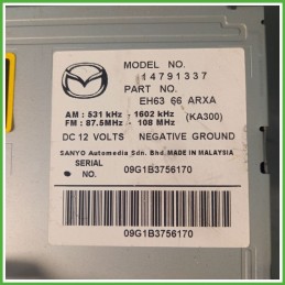 Autoradio MAZDA CX-7 2.2 EH1566AH0 2009 2013 SANYO 14791337