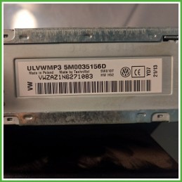 Autoradio VOLKSWAGEN POLO 6R 1.6 TDI 5M0057156D 2009 2012 VOLKSWAGEN ULVWMP3