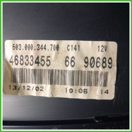 Quadro strumenti contachilometri tachimetro VEGLIA BORLETTI 503.000.344.700 FIAT PUNTO 1N/1P 1.2 46833397