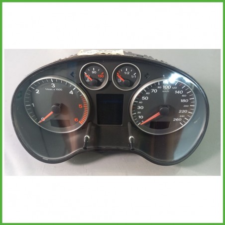 Quadro strumenti contachilometri tachimetro VDO 110.080.297/024 AUDI A3 8P 2.0 16V TDI 8P0920931E