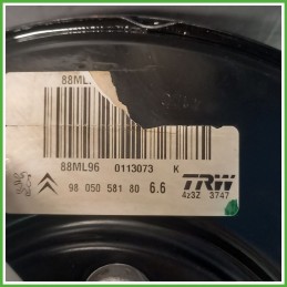 Servofreno Pompa Freni Depressore TRW 88ML96 PEUGEOT 208 1.4 8V 1609895680