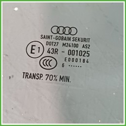 Cristallo Laterale Scendente Anteriore Destro DX AUDI A3 8V 5 Porte 8V4845202A 2016 2021 SAINT-GOBAIN
