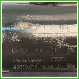 Motorino Avviamento BOSCH 0001108240 LANCIA DELTA TN 51832954