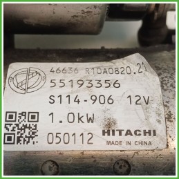 Motorino Avviamento HITACHI S114.906 FIAT GRANDE PUNTO 2Y 51890631