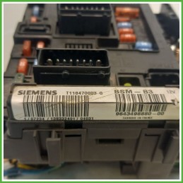 Body Computer Centralina Modulo BCM BSI SIEMENS T118470003-G CITROEN C2 1.1 9643498880 2003 2010