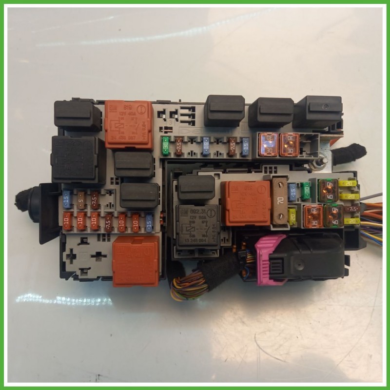 Body Computer Centralina Modulo BCM BSI DELPHI OPEL CORSA S07 1.2 16V 13252901 2006 2011