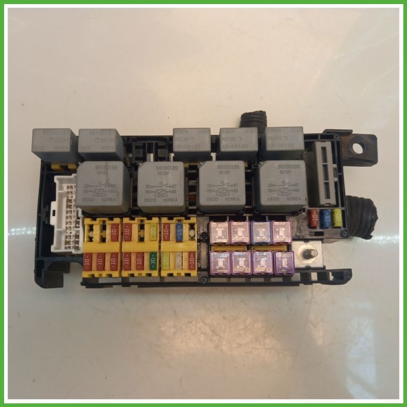 Body Computer Centralina Modulo BCM BSI CHEVROLET (DAEWOO) KALOS T200 1.2 96621163 2005 2008