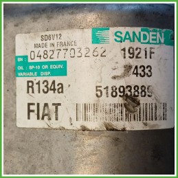Compressore Clima AC Aria Condizionata SANDEN SD6V12 ALFA ROMEO MiTo QZ 51893889