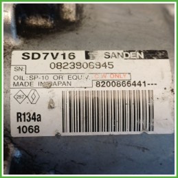 Compressore Clima AC Aria Condizionata SANDEN SD7V16 DACIA SANDERO 8200866443