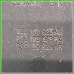 Copertura Insonorizzante Cover Motore VOLKSWAGEN 03C103925 VOLKSWAGEN PASSAT 3C 1.4 16V TSI 03C103925BR CDGA 2005 2010