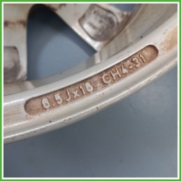 Cerchio Singolo in Lega PEUGEOT 307 (dal 07/2005 al 07/2008) 16 pollici 16" 6.5J 4x108 ET 31 originale usato al pz