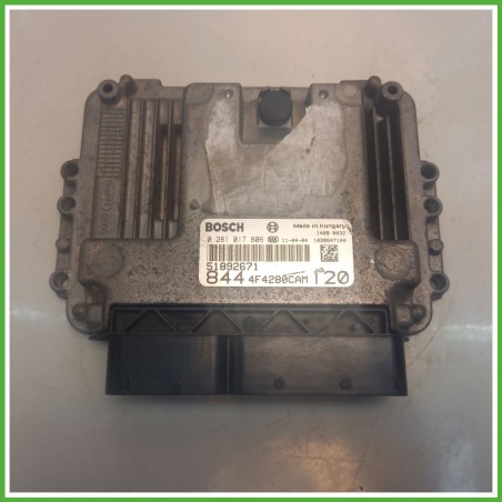 Centralina Motore Iniezione ECU BOSCH 0281017806 LANCIA DELTA TN 1.6 MJT 88kw 51892671 2011 2012