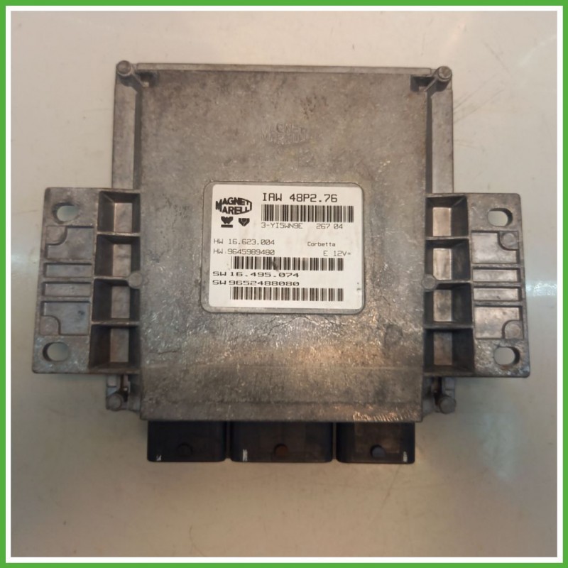 Centralina Motore Iniezione ECU MAGNETI MARELLI IAW48P2.76 PEUGEOT 206 1.1 44kw 1929QN 1998 2009