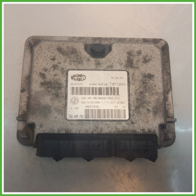 Centralina Motore Iniezione ECU MAGNETI MARELLI IAW4AF.M9 FIAT SEICENTO 1E 1.1 40kw 55187672 1998 2005
