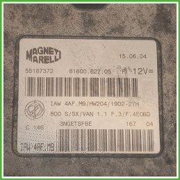 Centralina Motore Iniezione ECU MAGNETI MARELLI IAW4AF.M9 FIAT SEICENTO 1E 1.1 40kw 55187672 1998 2005