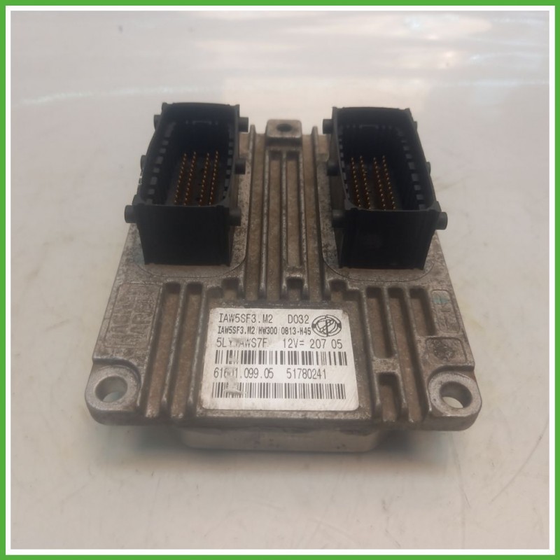 Centralina Motore Iniezione ECU MAGNETI MARELLI IAW5SF.M2 FIAT GRANDE PUNTO 2Y 1.4 57kw 51780241 2005 2008