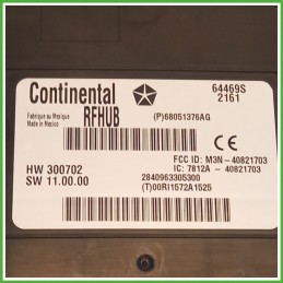 Centralina Confort Abitacolo CONTINENTAL RFHUB FIAT FREEMONT 24 2.0 00K68051376AG 2011