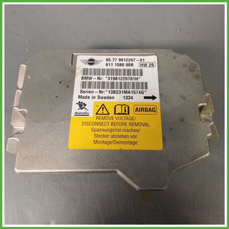 Centralina Airbag AUTOLIV 611158000R MINI MINI Countryman R60 65779812297 2010 2017