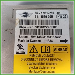 Centralina Airbag AUTOLIV 611158000R MINI MINI Countryman R60 65779812297 2010 2017