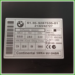 Centralina Confort Abitacolo CONTINENTAL 5WK4-9515NBR MINI MINI Countryman R60 61359287535 2010 2017