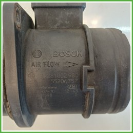 Debimetro Misuratore Massa Aria BOSCH 0281002980 FIAT GRANDE PUNTO 4C 1.3 MJT 71793250 2008 2011
