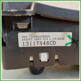 Quadro strumenti contachilometri tachimetro VDO 110080226005 OPEL CORSA X01 1.0 12V 9194495