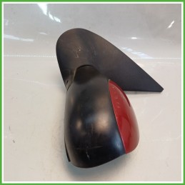 Specchio Specchietto Retrovisore Sinistro SX ROSSO LUCIFERO EKQ PEUGEOT 206 1998 2009 MAGNETI MARELLI Originale Usato